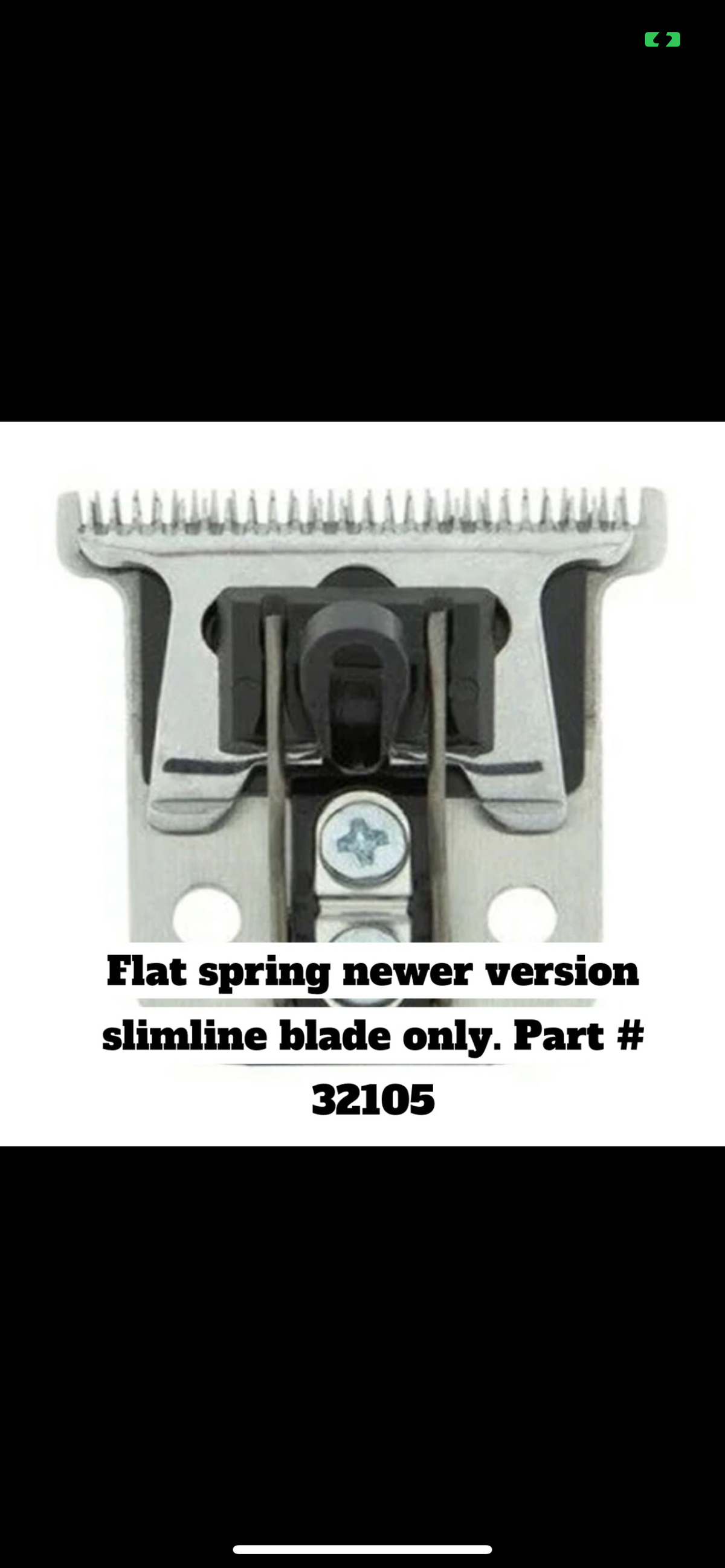 Philthy Blendz BaBylissPRO FX3 to Andis Slimline Blade Saddle – Andis Slimline blade 32105 flat spring reference