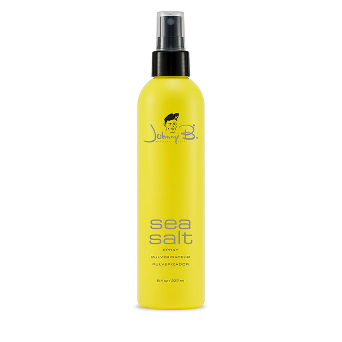Johnny B Sea Salt Spray 8 oz yellow bottle
