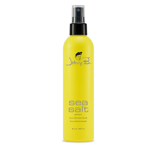 Johnny B Sea Salt Spray 8 oz yellow bottle