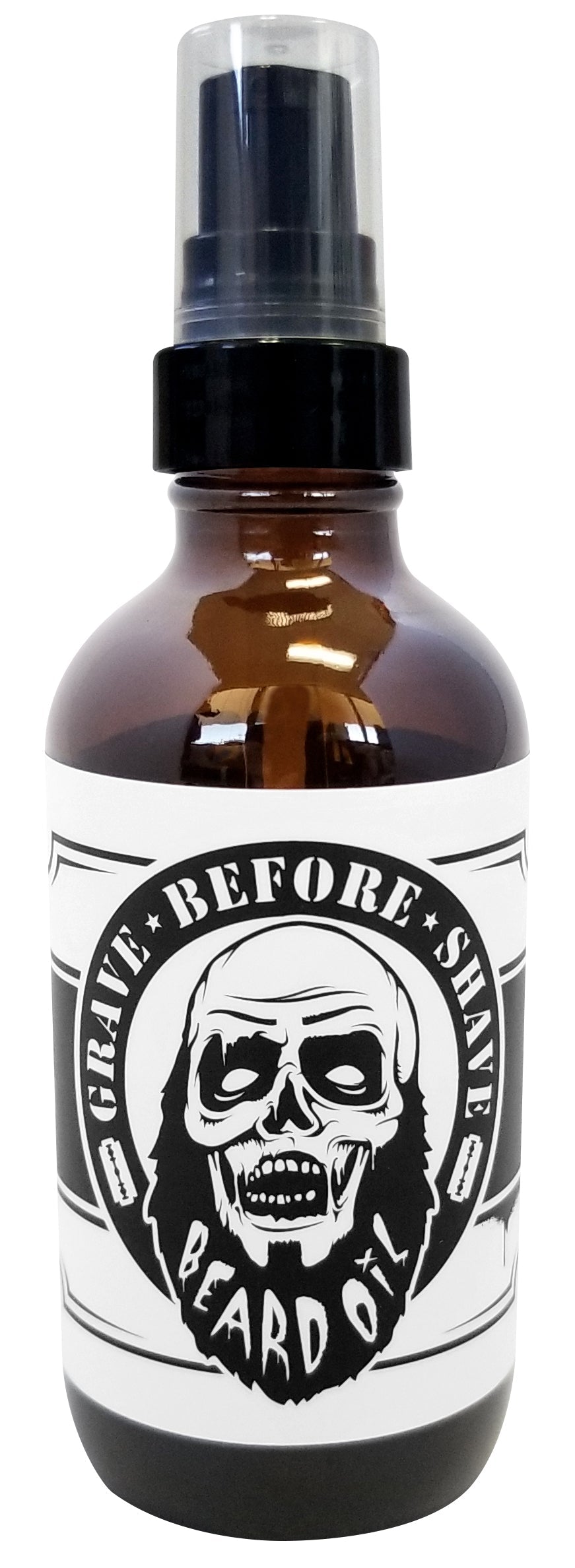 Grave Before Shave Beard Oil – 4 oz Pump – pump OG 4OZ product view