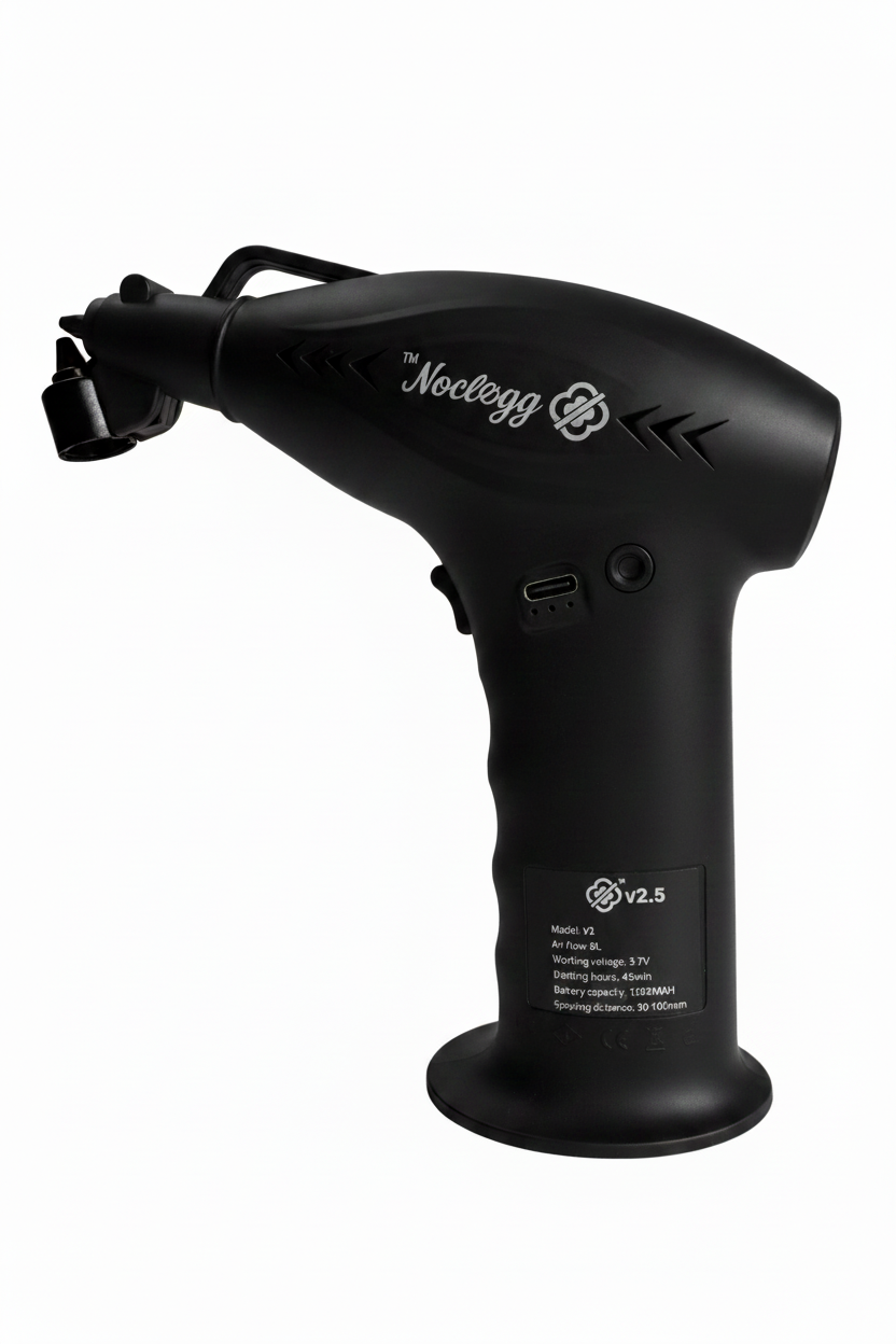 NoClogg Airbrush 2.5 individual pressure regulator view