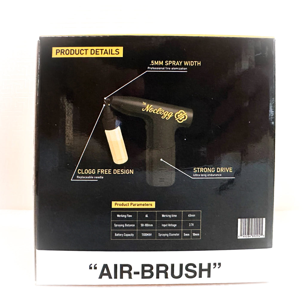 NoClogg barber airbrush product detail view