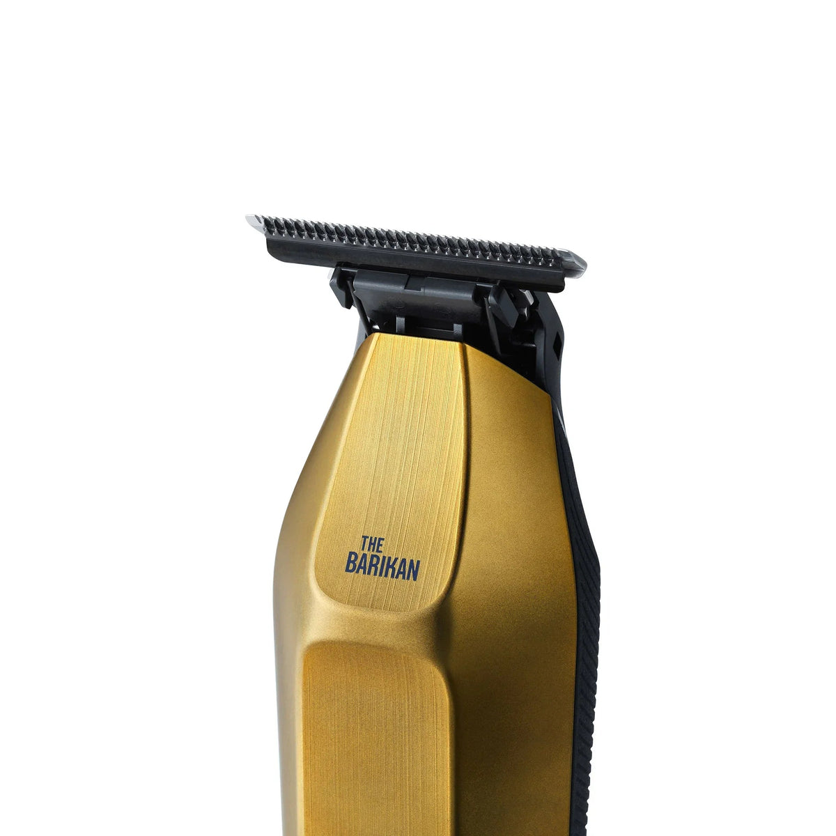 Panasonic Barikan ER-XT70-N gold trimmer slim neck angled view
