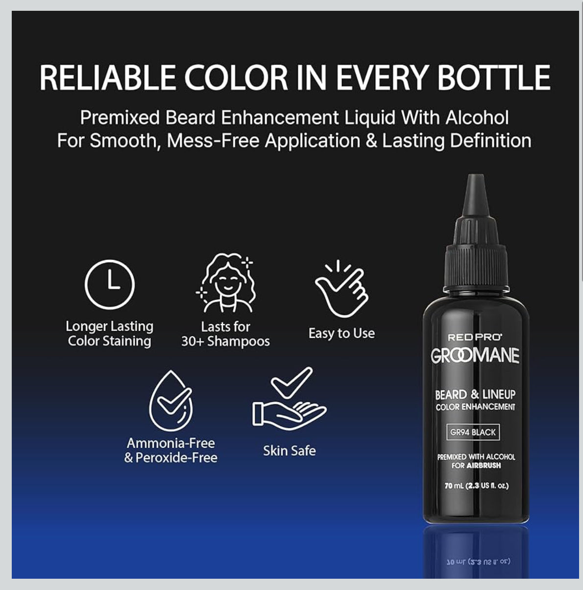 RED Pro GROOMANE 2.3 oz airbrush enhancement color alternate view