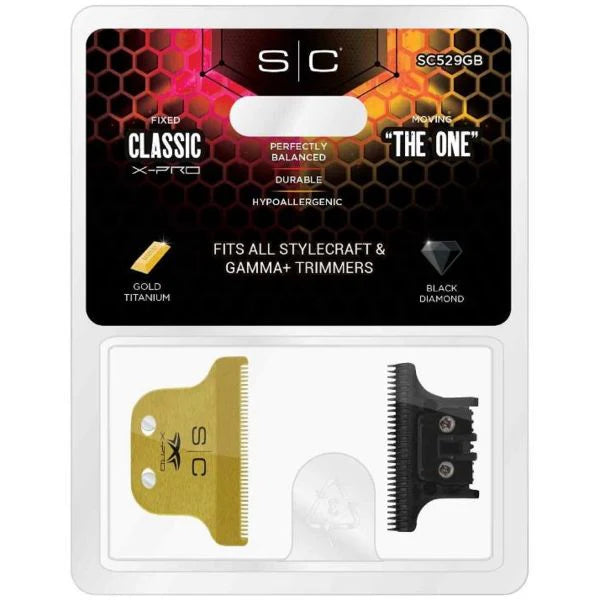 Sc Select Pro StyleCraft Gold SC529GB Clipper Blade | Your Barber Connect