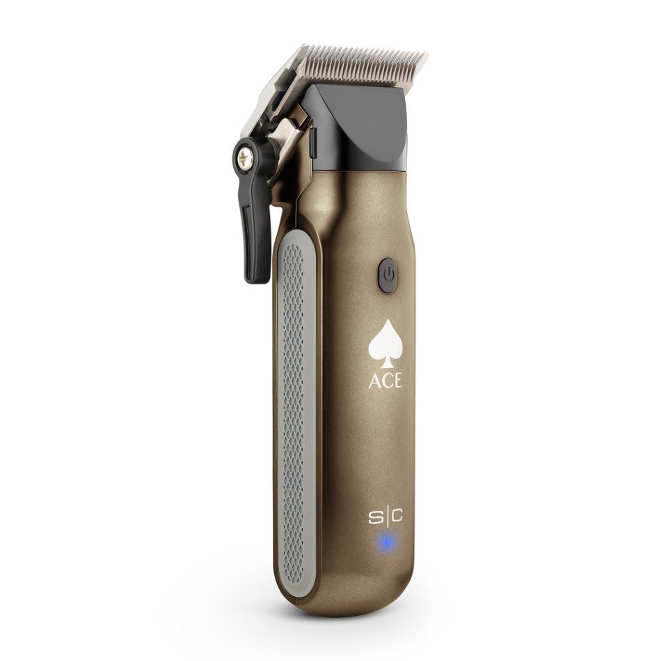 StyleCraft ACE cordless clipper SC618GY angled view