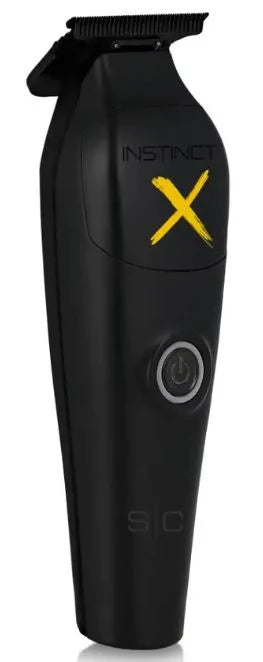 StyleCraft Instinct X Metal SC411M black trimmer front view