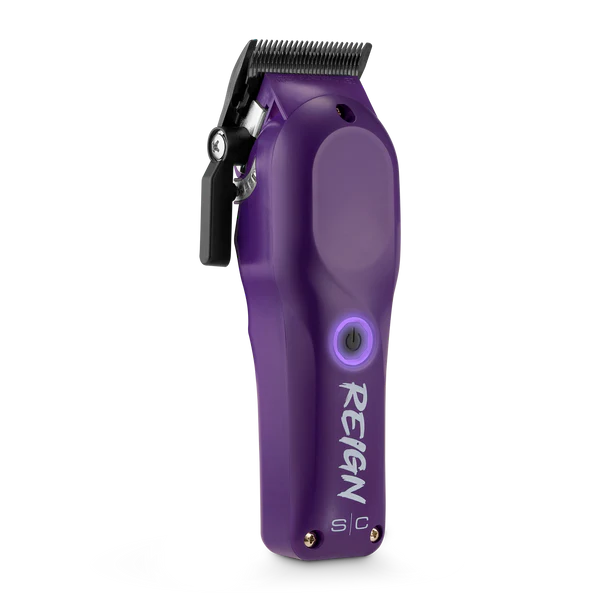 StyleCraft Reign SC620P purple clipper three-quarter side view