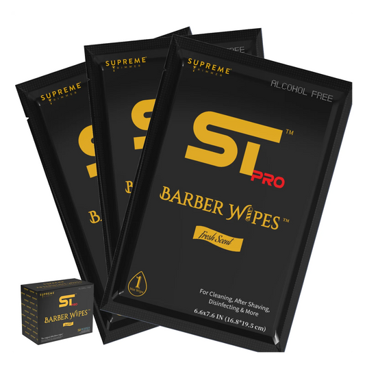Supreme Trimmer Ocean Scent Aftershave Wipes 50-count product hero