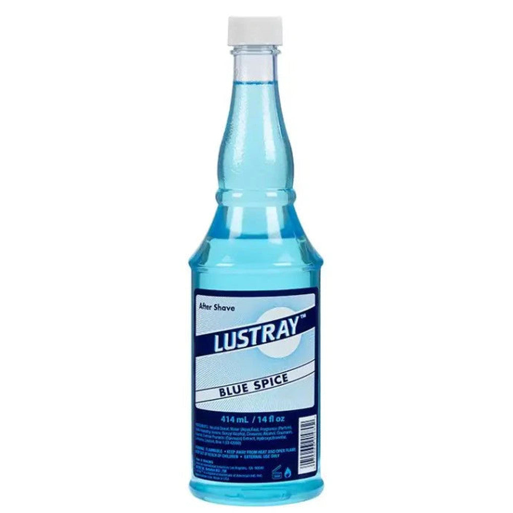 Clubman Lustray Blue Spice After Shave 14 oz #904080 | Classic Masculine Scent