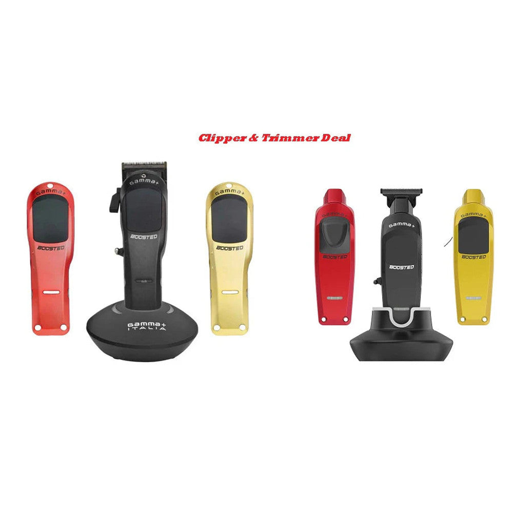 Gamma+ Boosted Super-Torque Modular Cordless Trimmer And Clipper Combo set