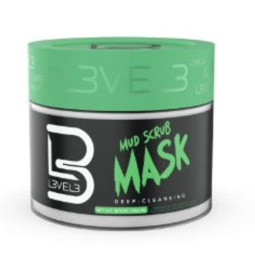 L3VEL3 Mud Scrub Mask 500ml – Deep Clean & Radiant Skin