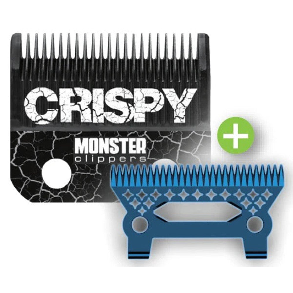 Monster Clippers Crispy+ Star Blade – DLC Crunch Blade for Precision Fades