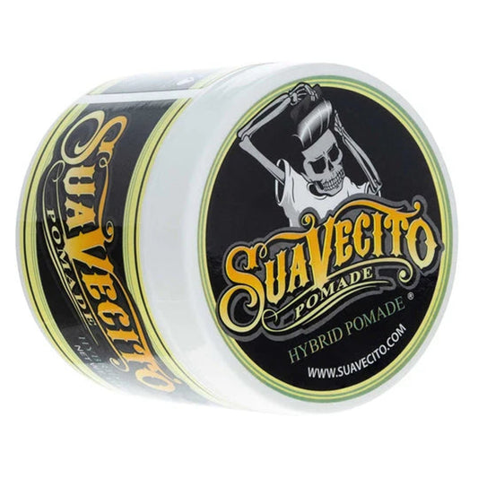 Suavecito Hybrid Pomade 4oz – Oil Feel, Water Wash-Out