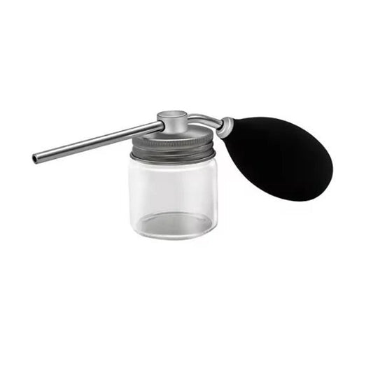 Hair Fiber Applicator – Transparent Glass Atomizer, Precision Spray Tool