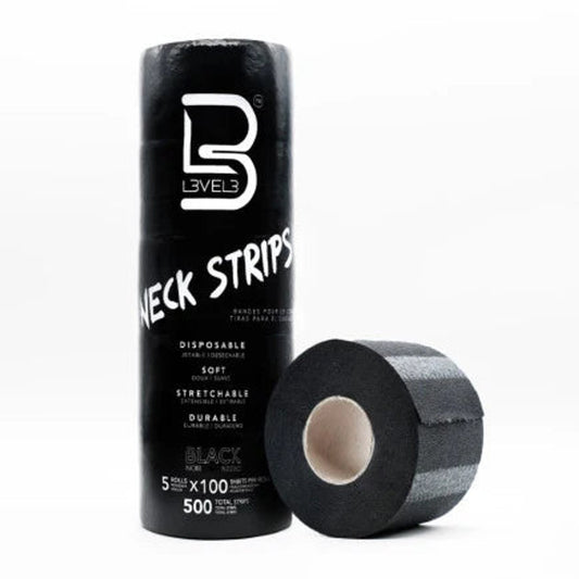 L3VEL3 Neck Paper Strips five-roll package hero image