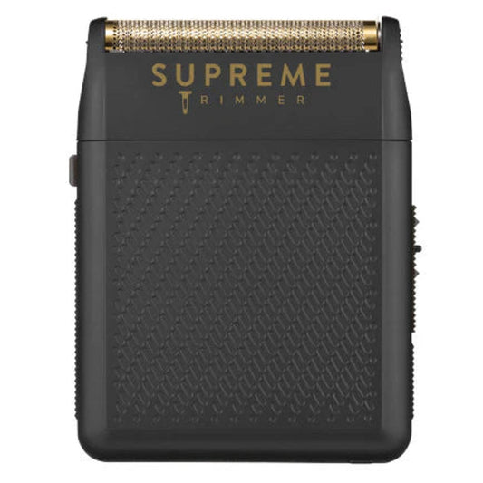 Supreme Solo Foil Shaver Black – 7800 RPM Cordless Skin Fade Tool