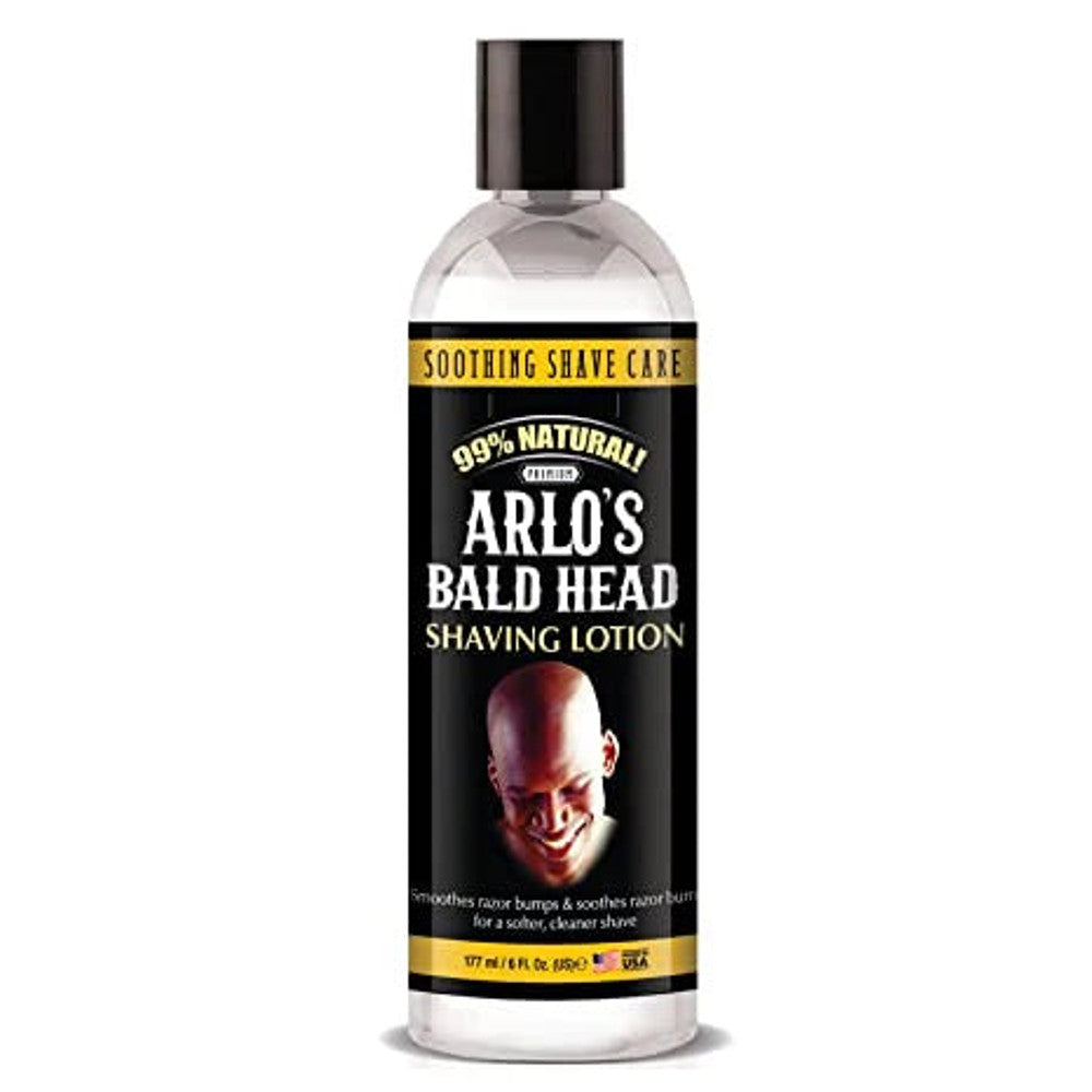 Arlo’s Bald Head Shaving Lotion 6 oz – Smooth, Irritation-Free Shave