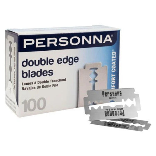 Personna Comfort Coated DE Blades 100ct – Smooth Shave Razor Blades