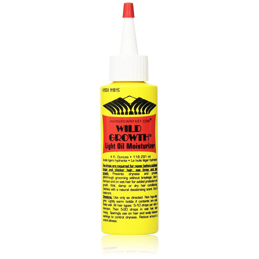 Wild Growth Light Oil Moisturizer 4 oz