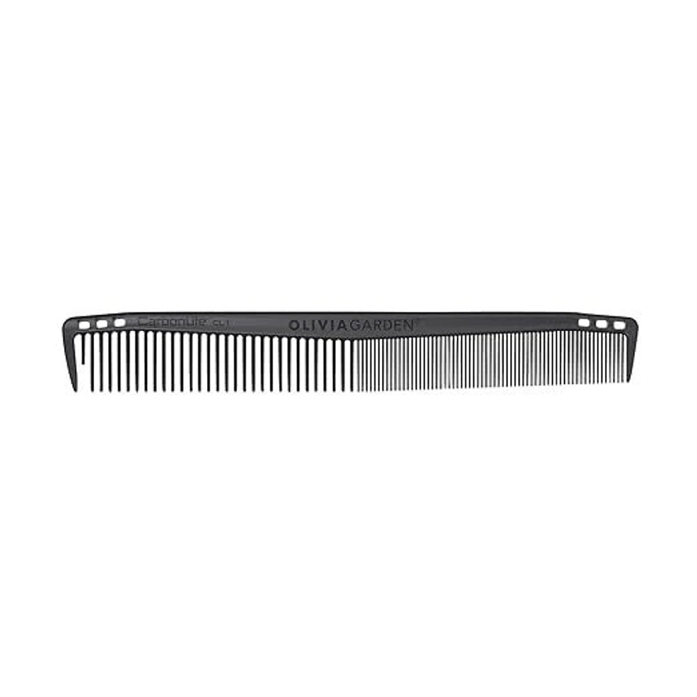 Olivia Garden CarbonLite Cutting Comb CL-1 – 7” Heat-Resistant Barber Comb