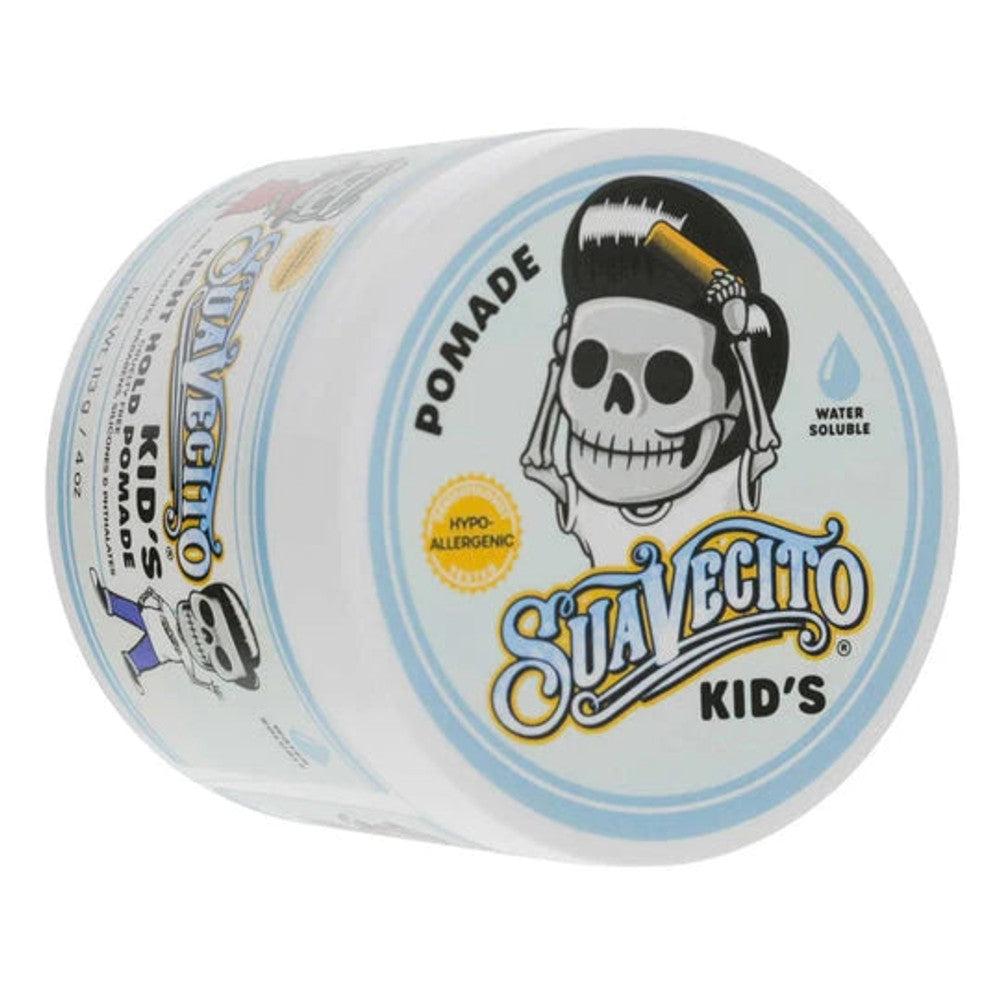 Suavecito Kids Pomade 4oz – Water-Soluble, Calming Chamomile