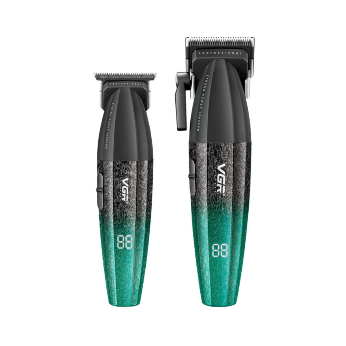 VGR V-640S2 Pro Clipper & Trimmer Combo – Green