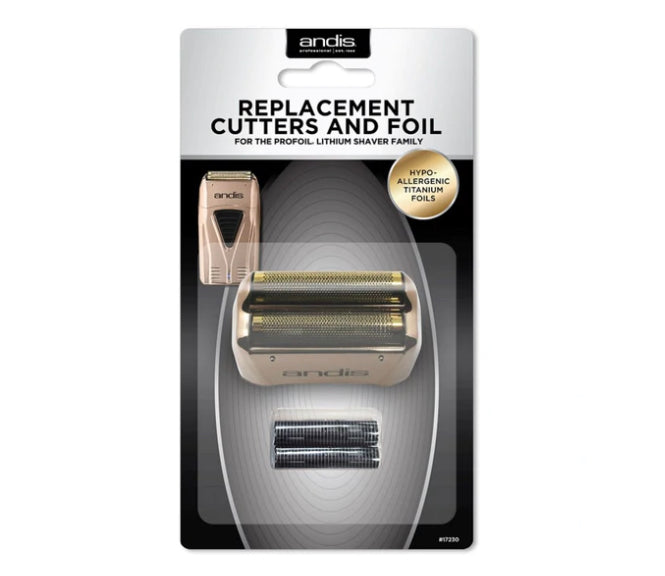 Andis ProFoil Copper foil and cutter set #17230 retail package front