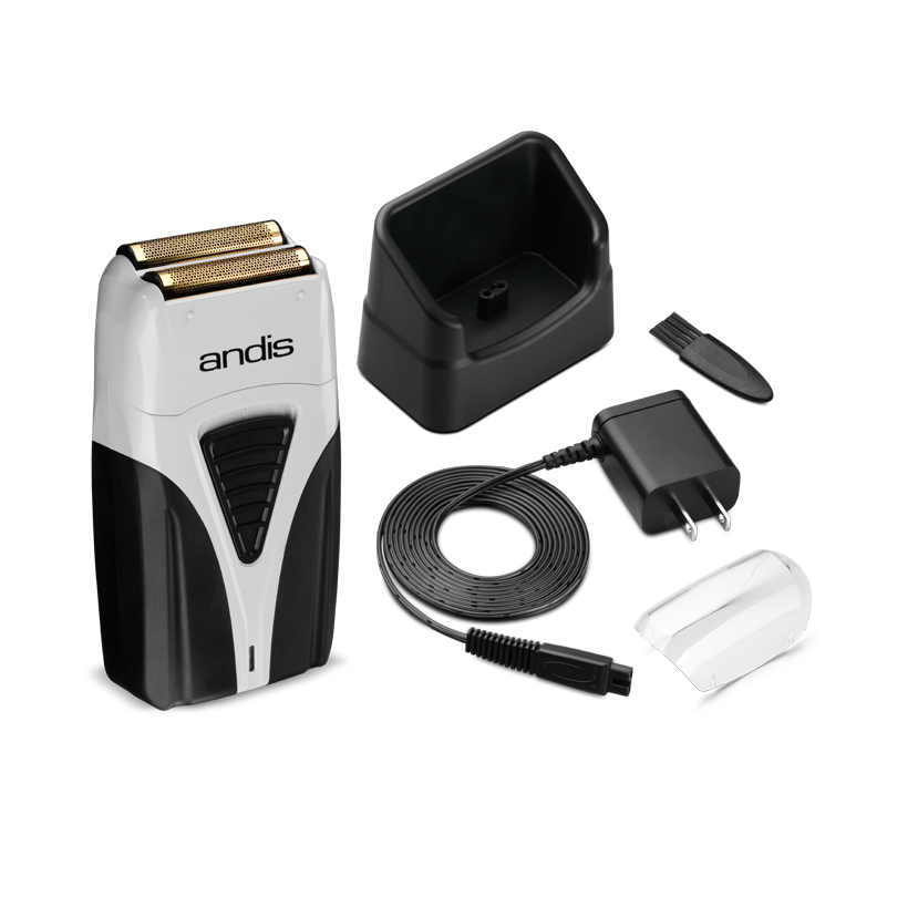 Andis ProFoil Lithium Plus #17255 shaver and included accessories