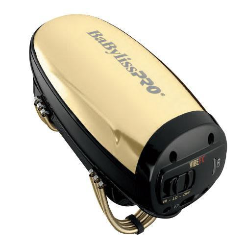 BaBylissPRO VibeFX FXSSMG gold massager angled product view