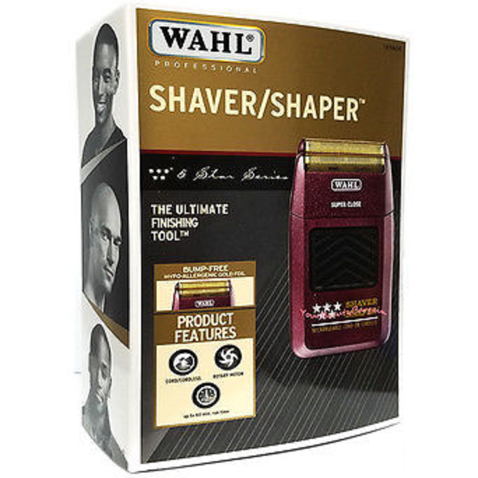 Wahl 5 Star Shaver Shaper 8061-100 retail box front view